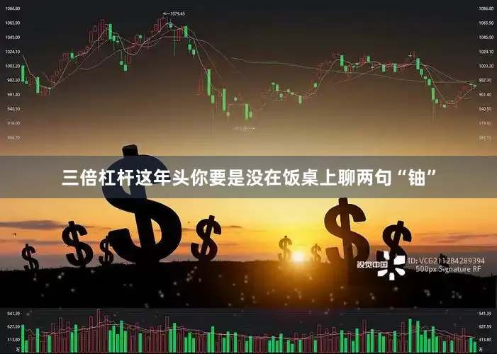 三倍杠杆这年头你要是没在饭桌上聊两句“铀”